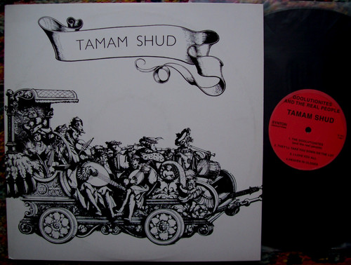 Tamam shud goolutionites - shud, and