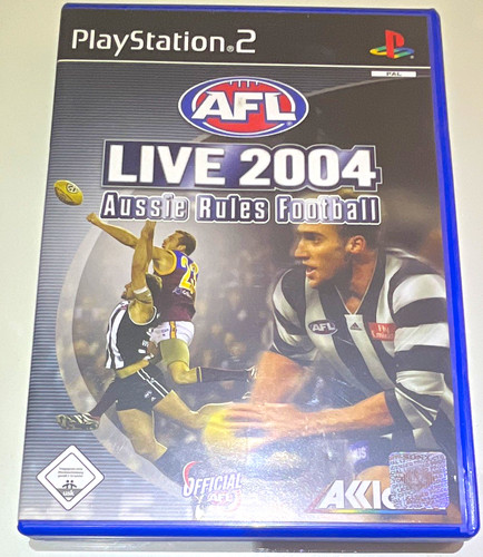 Acclaim afl live 2004 - afl, 2004: