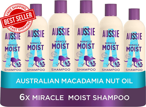 Aussie miracle moist shampoo - miracle,