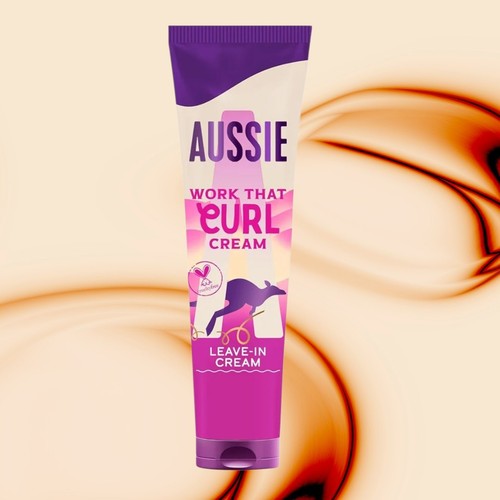 Aussie work that curl - aussie, cream